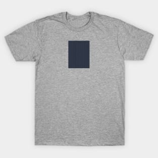 Herringbone Pattern - Navy T-Shirt